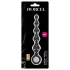 Dorcel Deep Feel - ανάγλυφο πρωκτικό dildo με χάντρες (μαύρο)
