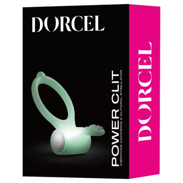 Dorcel - δονητικός δακτύλιος πέους φωσφορίζων - λευκό