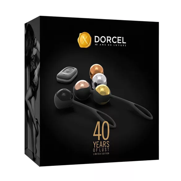 Dorcel - σετ μπάλες ερωτικής εκγύμνασης με τηλεχειρισμό - μεταβλητές