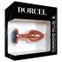 Dorcel Diamond Plug S - μικρό αλουμινένιο πρωκτικό βύσμα (ροζ χρυσό)