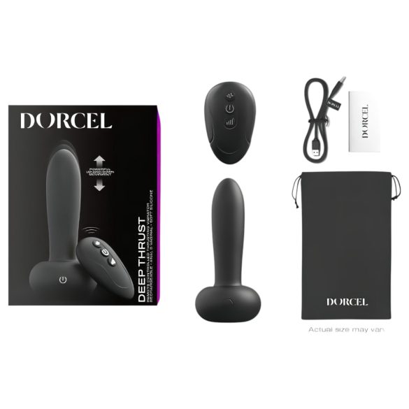 Dorcel Deep Thrust - ωθητικός δονητής (μαύρο)
