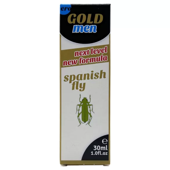 HOT ero Gold Men Spanish Fly - σταγόνες ενίσχυσης της επιθυμίας για άνδρες (30 ml)
