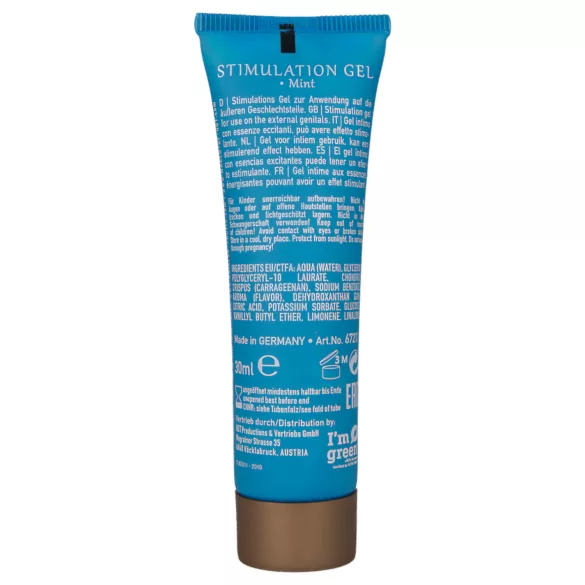 HOT Shiatsu Joyful - διεγερτική κρέμα για γυναίκα - μέντα 30ml