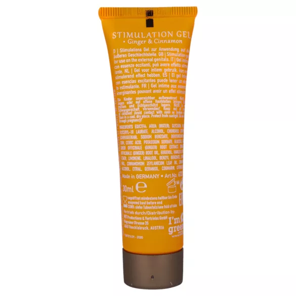 HOT Shiatsu - κρέμα διέγερσης για γυναίκα - τζίντζερ & κανέλα (30ml)