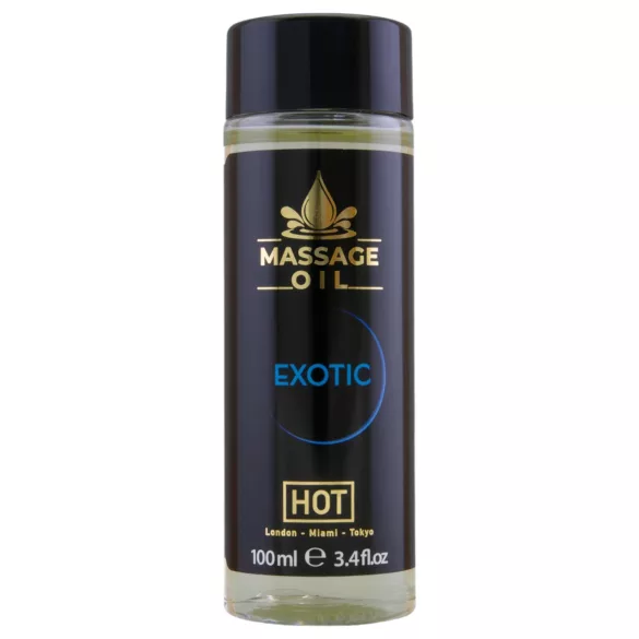 HOT λάδι μασάζ περιποίησης δέρματος - εξωτικό (100 ml)