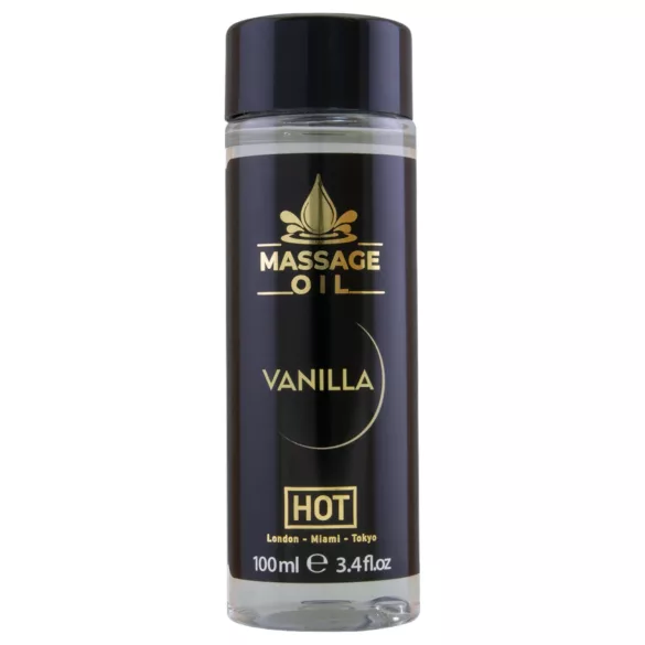 HOT - λάδι μασάζ βανίλιας - ενυδατικό σώματος - 100ml