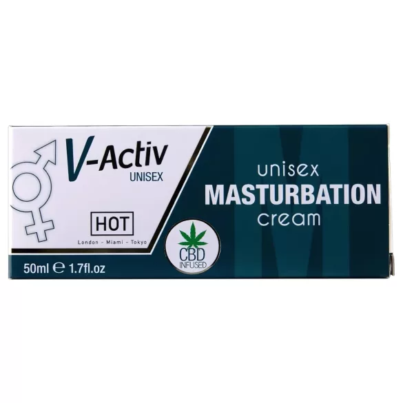 Hot V-Active - διεγερτική unisex κρέμα για αυνανισμό (50 ml)