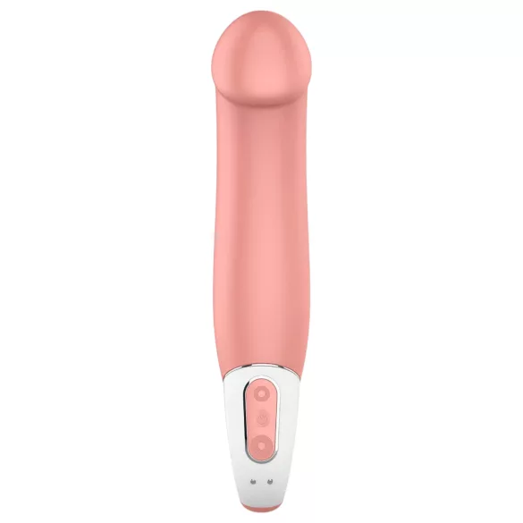 Satisfyer Master - ανδρικός δονητής επαναφορτιζόμενος αδιάβροχος σιλικόνη φυσικό