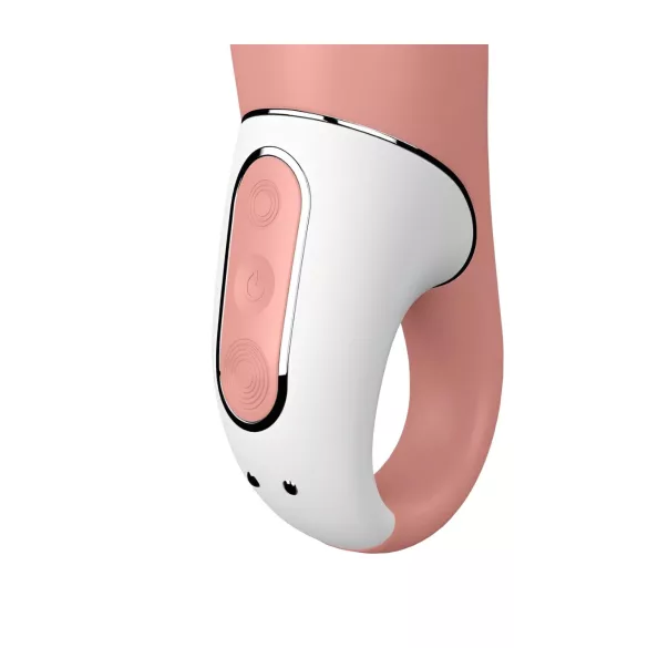 Satisfyer Master - ανδρικός δονητής επαναφορτιζόμενος αδιάβροχος σιλικόνη φυσικό