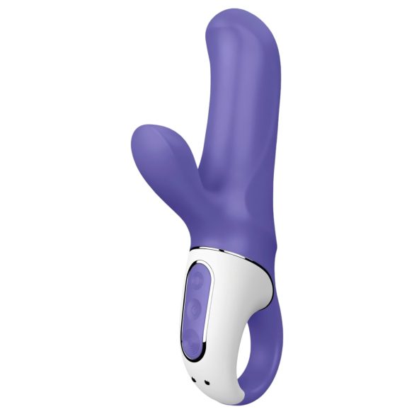 Satisfyer Magic Bunny - αδιάβροχος δονητής με στήριγμα κλειτορίδας (μπλε)