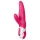 Satisfyer Mr. Rabbit - αδιάβροχος δονητής με κλειτοριδικό βραχίονα (ροζ)