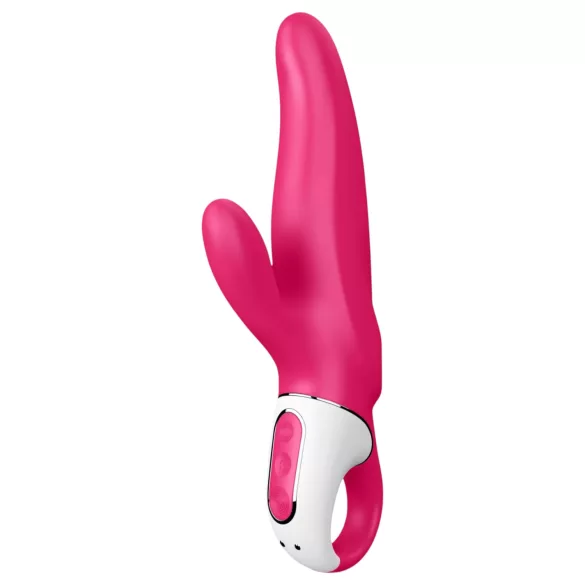 Satisfyer Mr. Rabbit - αδιάβροχος δονητής με κλειτοριδικό βραχίονα (ροζ)