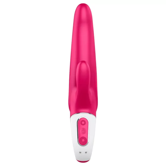 Satisfyer Mr. Rabbit - αδιάβροχος δονητής με κλειτοριδικό βραχίονα (ροζ)
