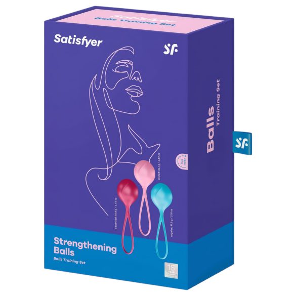 Satisfyer Ενίσχυση Μπάλες - σετ γκέισας (3 τεμάχια)
