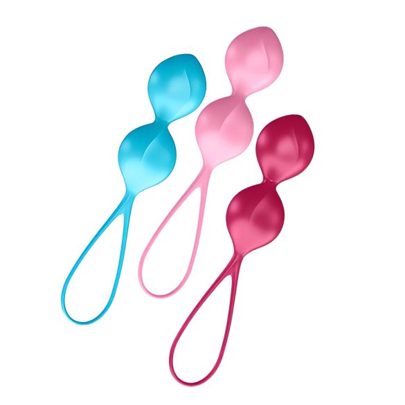 Satisfyer V Balls - σετ με διπλές μπάλες geisha (3 κομμάτια)