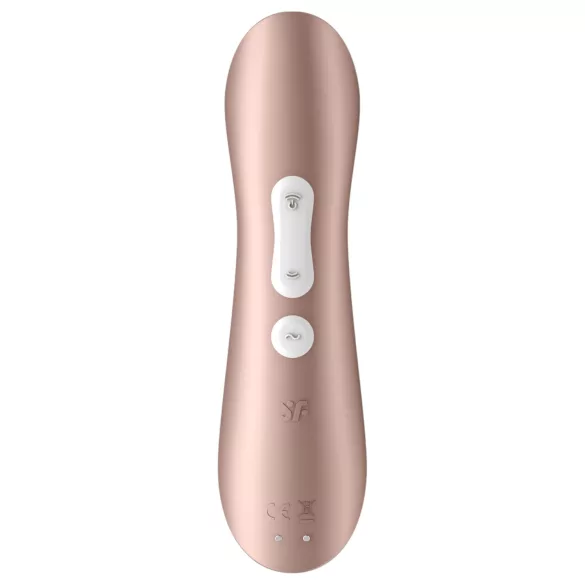 Satisfyer Pro 2+ - επαναφορτιζόμενο κλειτοριδικό δονητής - καφέ