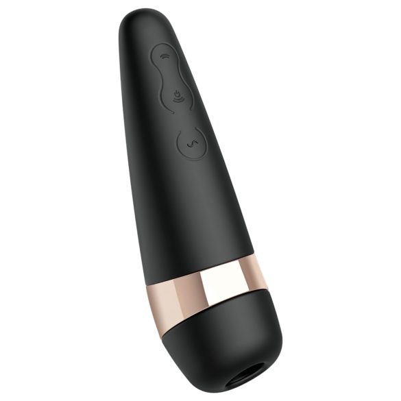 Satisfyer Pro 3+ - αδιάβροχη, επαναφορτιζόμενη διέγερση κλειτορίδας (μαύρο)