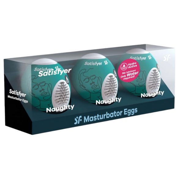 Satisfyer Egg Naughty - Σετ αυνανισμού (3 τεμ.)