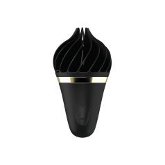   Satisfyer Sweet Treat - επαναφορτιζόμενος περιστρεφόμενος διεγέρτης κλειτορίδας (μαύρο)