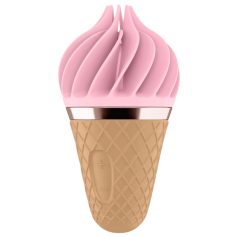   Satisfyer Sweet Treat - περιστρεφόμενο δονητής κλειτορίδας (ροζ-καφέ)