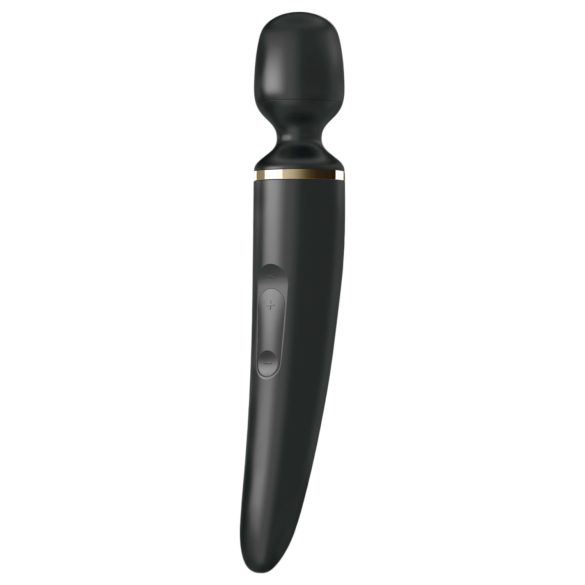 Satisfyer Wand-er Woman - αδιάβροχος μασάζ δονητής (μαύρος)