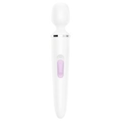   Satisfyer Wand-er Woman - αδιάβροχος μασέρ δονητής (λευκό)