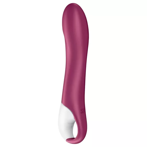 Satisfyer Big Heat - δονητής σημείου G με θέρμανση, επαναφορτιζόμενος - κόκκινο