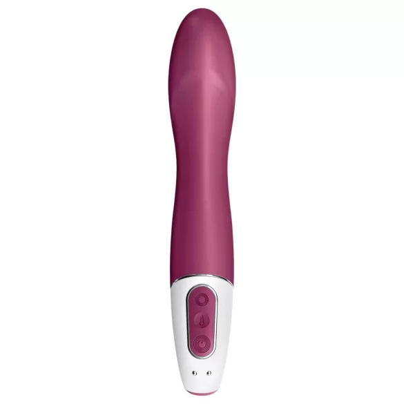 Satisfyer Big Heat - δονητής σημείου G με θέρμανση, επαναφορτιζόμενος - κόκκινο