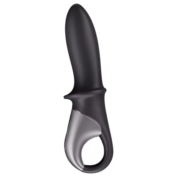 Satisfyer Hot Passion - έξυπνο αναλυτικό δονητή θερμαινόμενο - μαύρο