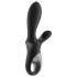 Satisfyer Heat Climax+ - έξυπνος θερμαινόμενος πρωκτικός δονητής (μαύρο)