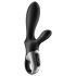 Satisfyer Heat Climax+ - έξυπνος θερμαινόμενος πρωκτικός δονητής (μαύρο)