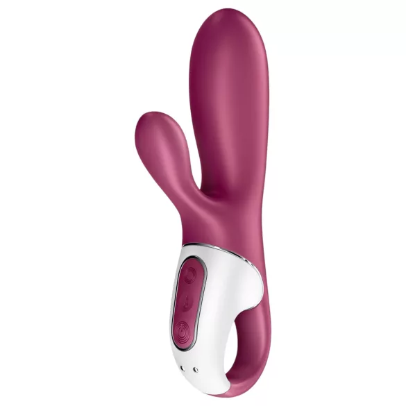 Satisfyer Hot Bunny - δονητής με έξυπνο βραχίονα κλειτορίδας με θέρμανση