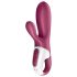 Satisfyer Hot Bunny - Έξυπνος θερμαντικός δονητής κλειτορίδας (κόκκινο)