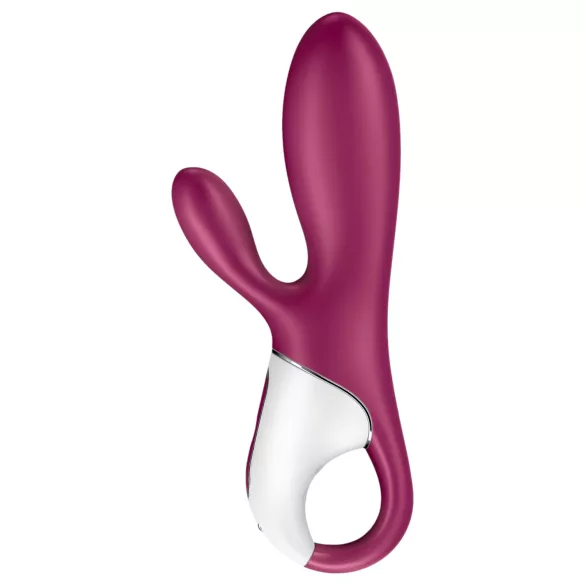 Satisfyer Hot Bunny - δονητής με έξυπνο βραχίονα κλειτορίδας με θέρμανση