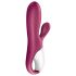 Satisfyer Hot Bunny - Έξυπνος θερμαντικός δονητής κλειτορίδας (κόκκινο)