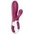 Satisfyer Hot Bunny - Έξυπνος θερμαντικός δονητής κλειτορίδας (κόκκινο)