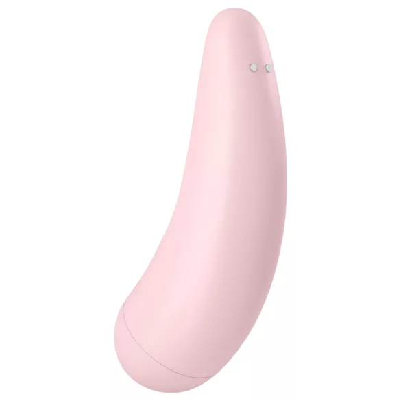 Satisfyer Curvy 2+ - γυναικείο κλειτοριδικό ερεθιστής με κύματα αέρα - ροζ