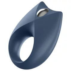   Satisfyer Royal One - δαχτυλίδι πέους με δόνηση με έλεγχο μέσω εφαρμογής, για άνδρες (μπλε)
