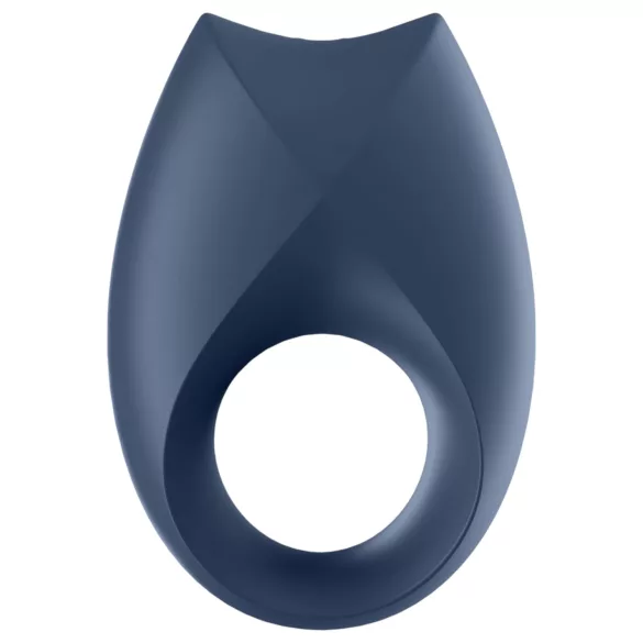Satisfyer Royal One - δαχτυλίδι πέους με δόνηση με έλεγχο μέσω εφαρμογής, για άνδρες (μπλε)