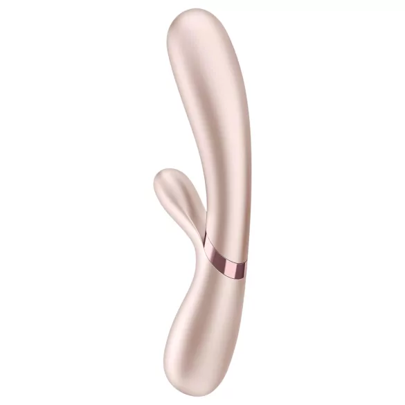 Satisfyer Hot Lover - έξυπνος δονητής για γυναίκα - ασημί