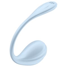   Satisfyer Smooth Petal - έξυπνο αυγό δόνησης (μπλε)