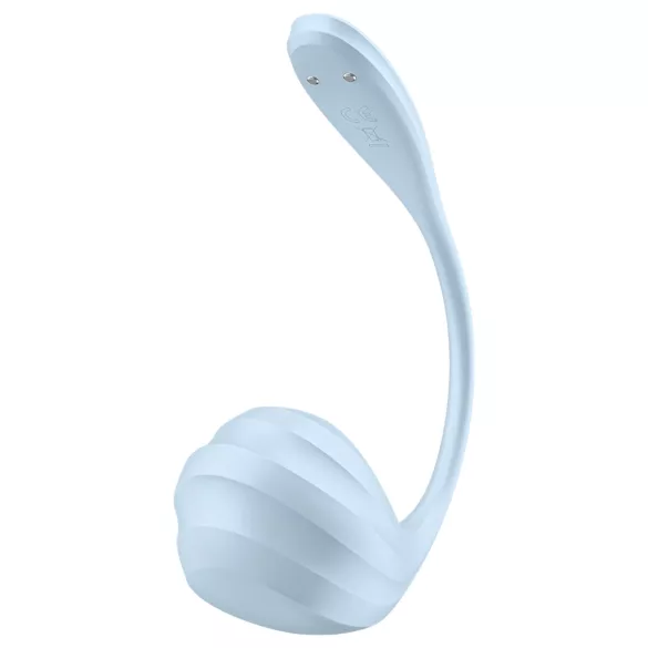 Satisfyer Smooth Petal - φορετό, εφαρμογο-ελεγχόμενο δονητικό αυγό (μπλε)