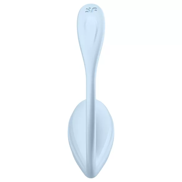 Satisfyer Smooth Petal - φορετό, εφαρμογο-ελεγχόμενο δονητικό αυγό (μπλε)