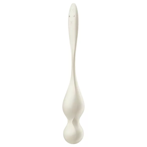 Satisfyer Love Birds 1 - Δονητική μπαλάκι Kegel με έλεγχο μέσω εφαρμογής (λευκό)