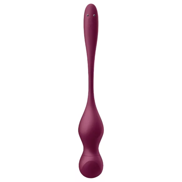 Satisfyer Love Birds Vary - έξυπνες κολπικές μπάλες - ρυθμιζόμενες - κόκκινο