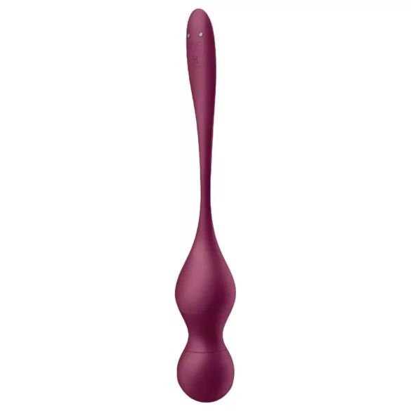 Satisfyer Love Birds Vary - έξυπνες κολπικές μπάλες - ρυθμιζόμενες - κόκκινο