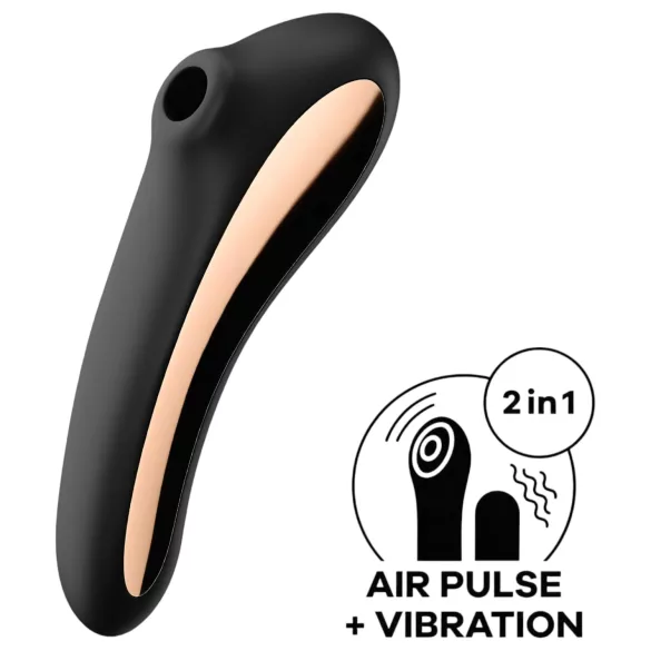 Satisfyer Dual Kiss - δονητής κλειτορίδας & κόλπου με δόνηση - επαναφορτιζόμενος