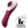 Satisfyer Dual Crush 2in1 διαμνημικός απορροφητής κλειτορίδας + δονητής σημείου G (κόκκινο)