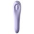 Satisfyer Dual Pleasure - έξυπνος κυματιστός 2σε1 δονητής (μοβ)
