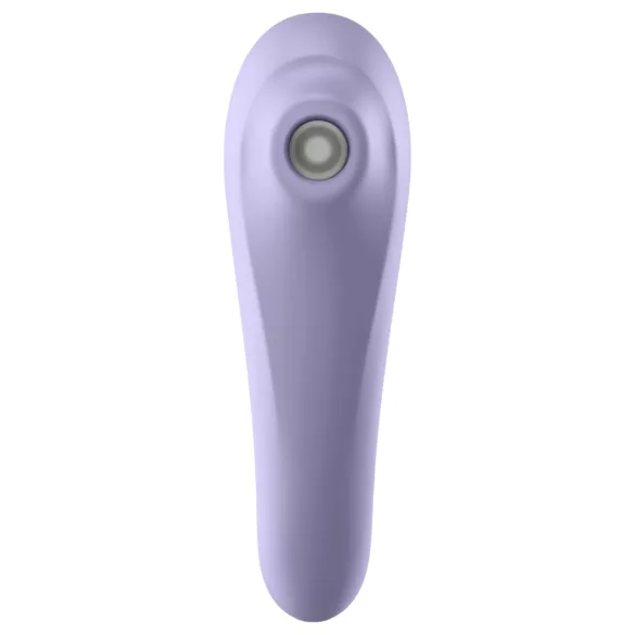 Satisfyer Dual Pleasure - δονητής 2 σε 1 με παλμούς αέρα - μωβ - bluetooth